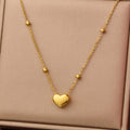 Cute Heart Dots Anti Tarnish Necklace