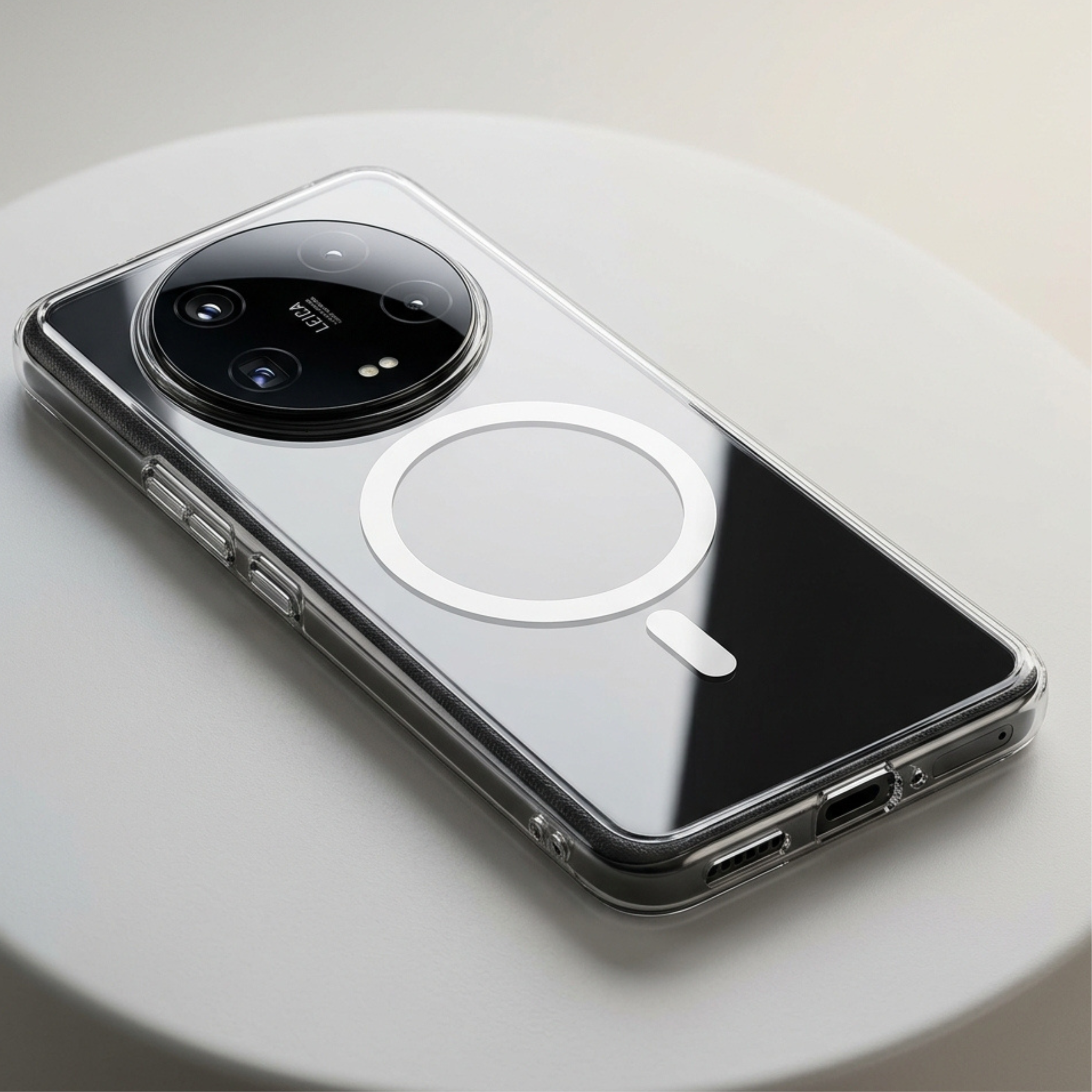 Anti-Yellow Magsafe Clear Case Xiaomi