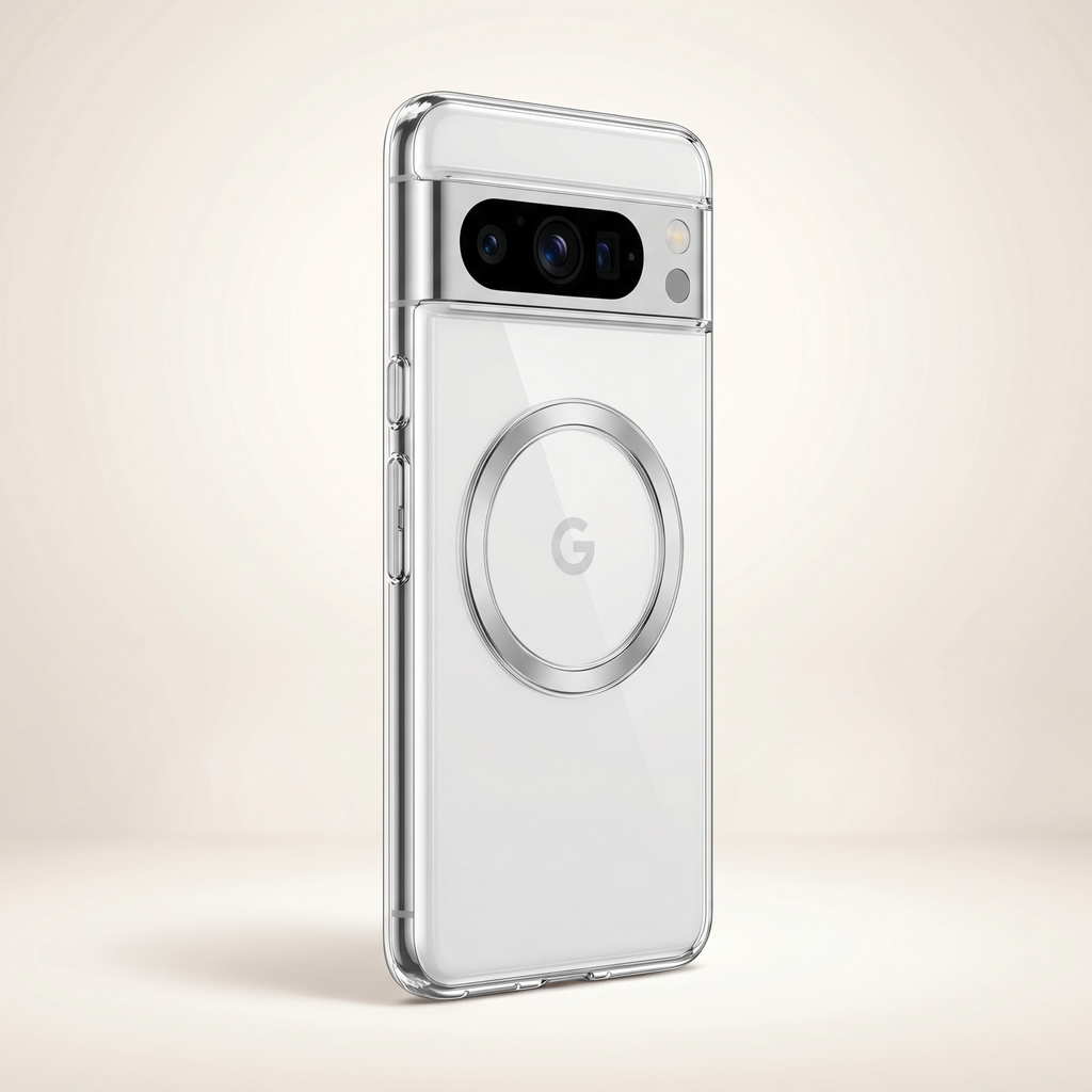 Anti-Yellow Magsafe Clear Case Google Pixel