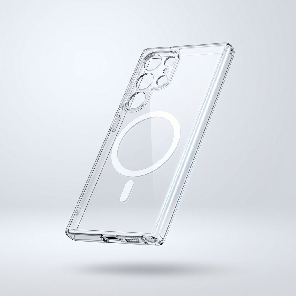 Anti-Yellow Magsafe Clear Case Samsung S Series