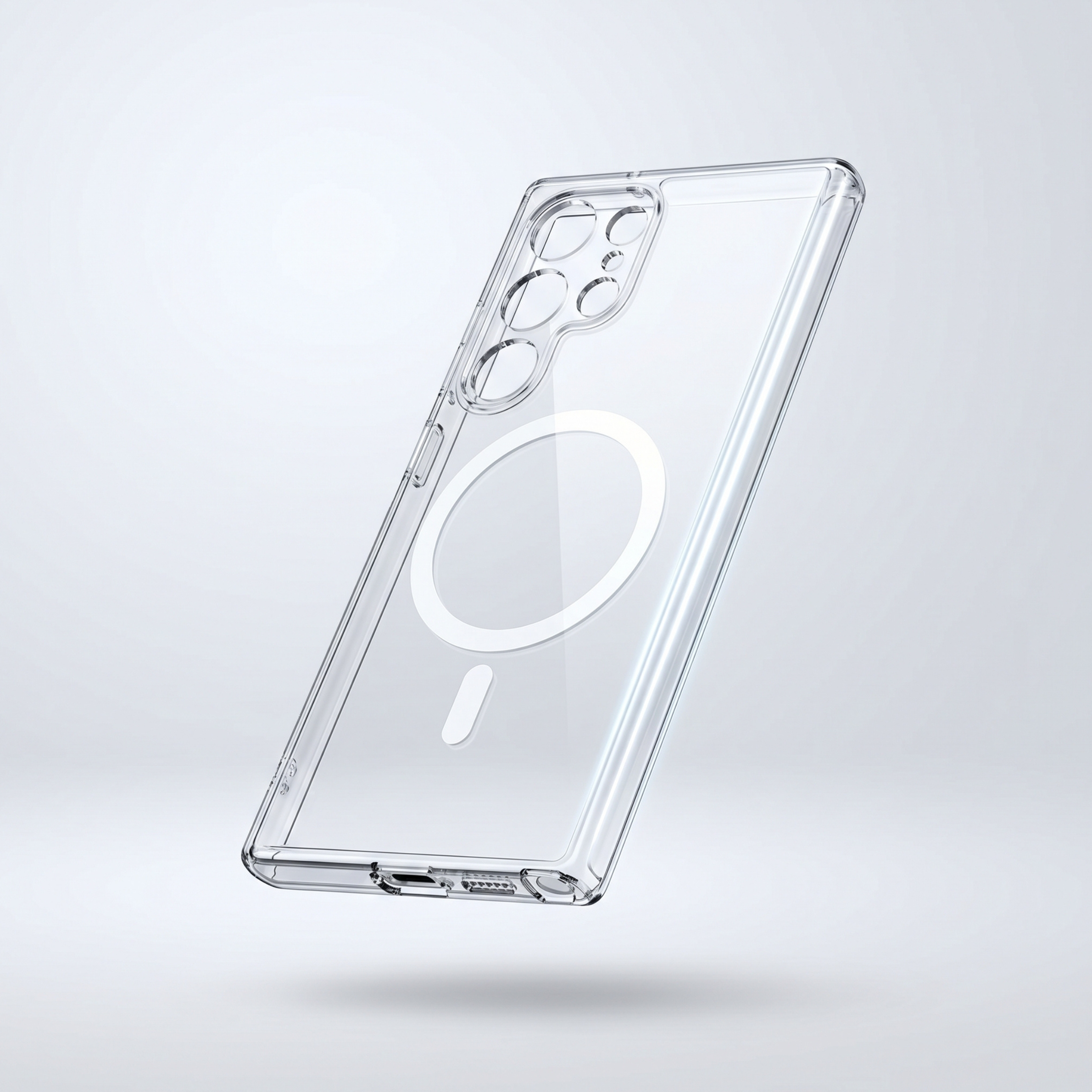 Anti-Yellow Magsafe Clear Case Samsung S Series