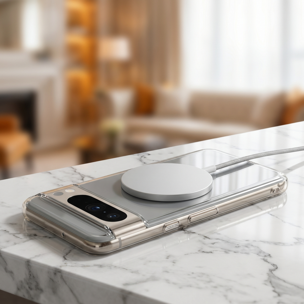 Anti-Yellow Magsafe Clear Case Google Pixel