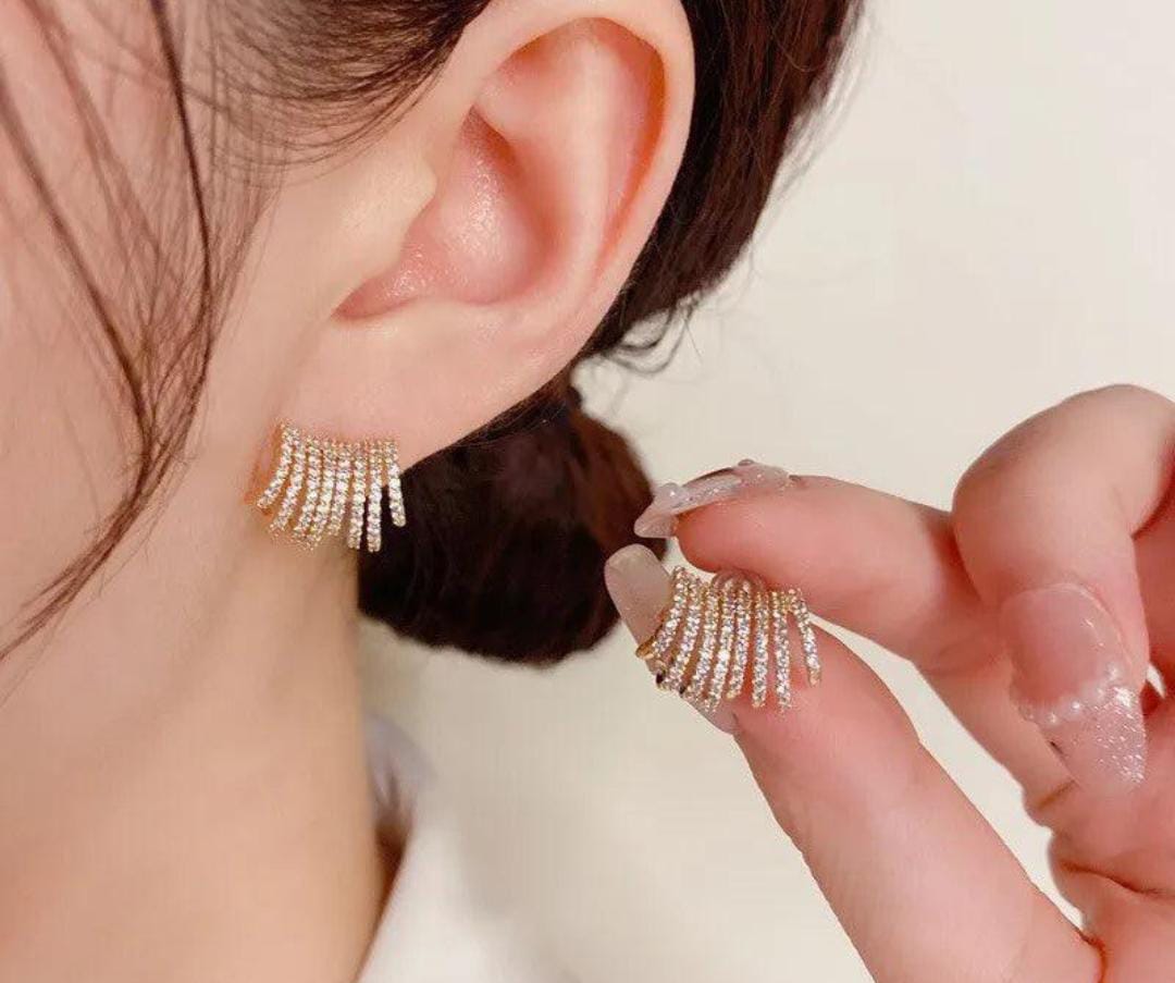 Mini Hip Hop Stud Korean Earings