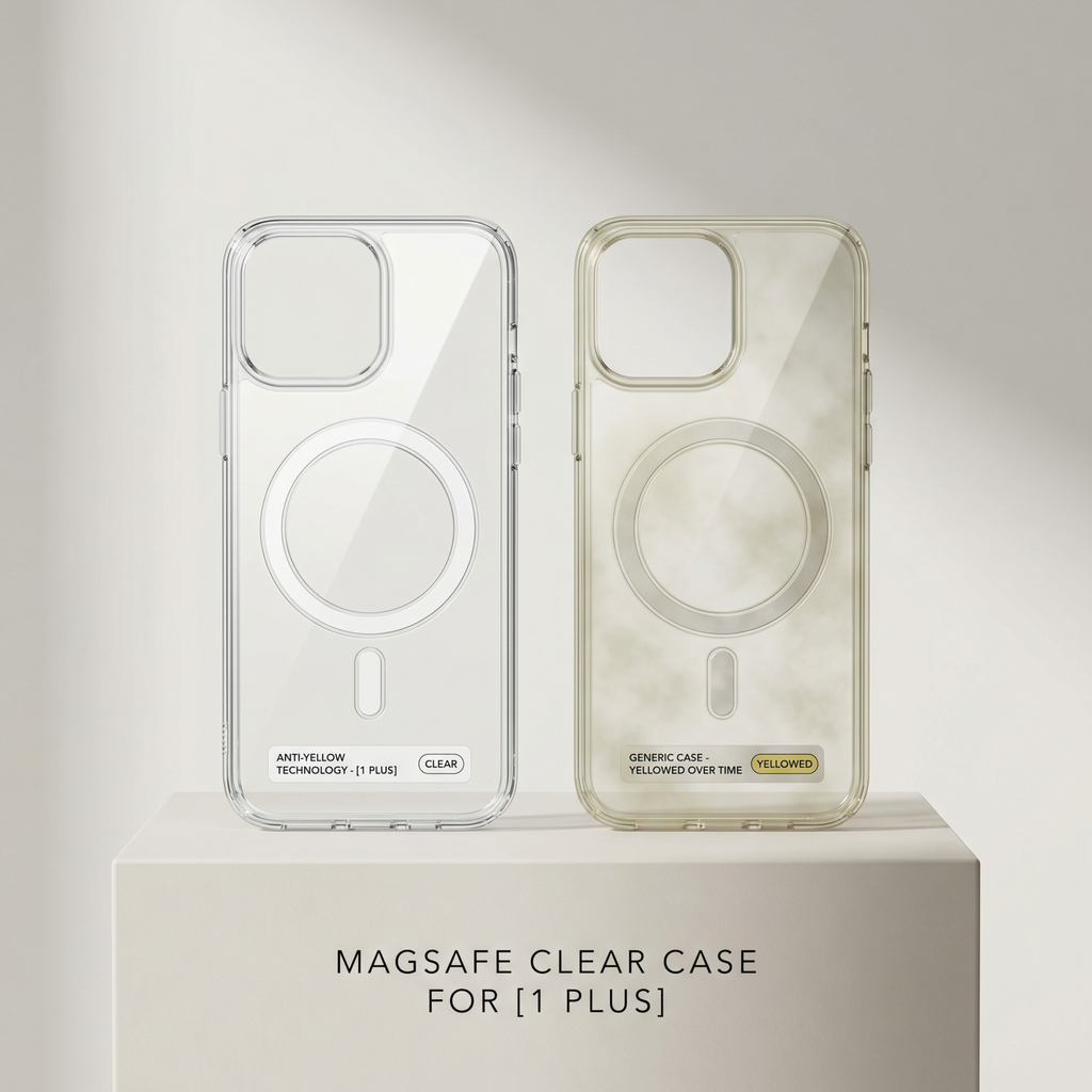 Anti-Yellow Magsafe Clear Case - OnePlus