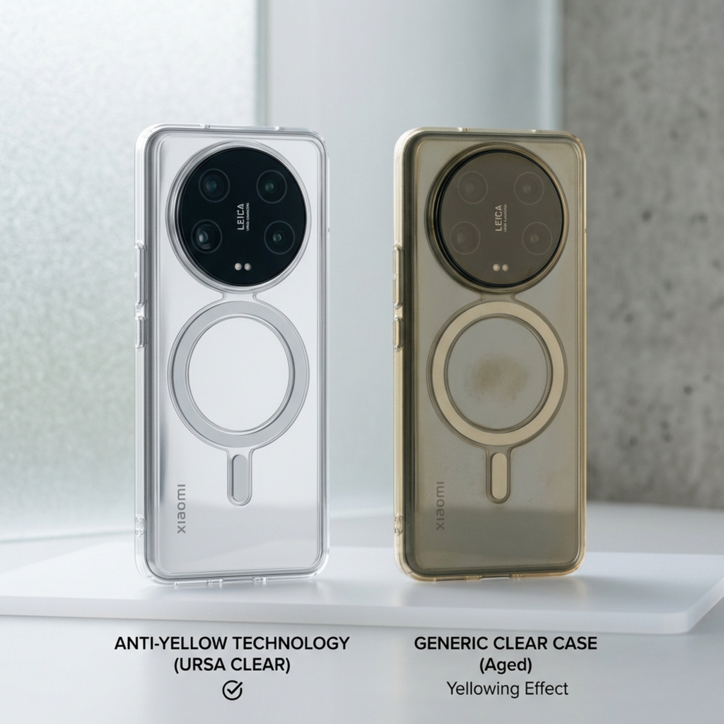 Anti-Yellow Magsafe Clear Case Xiaomi
