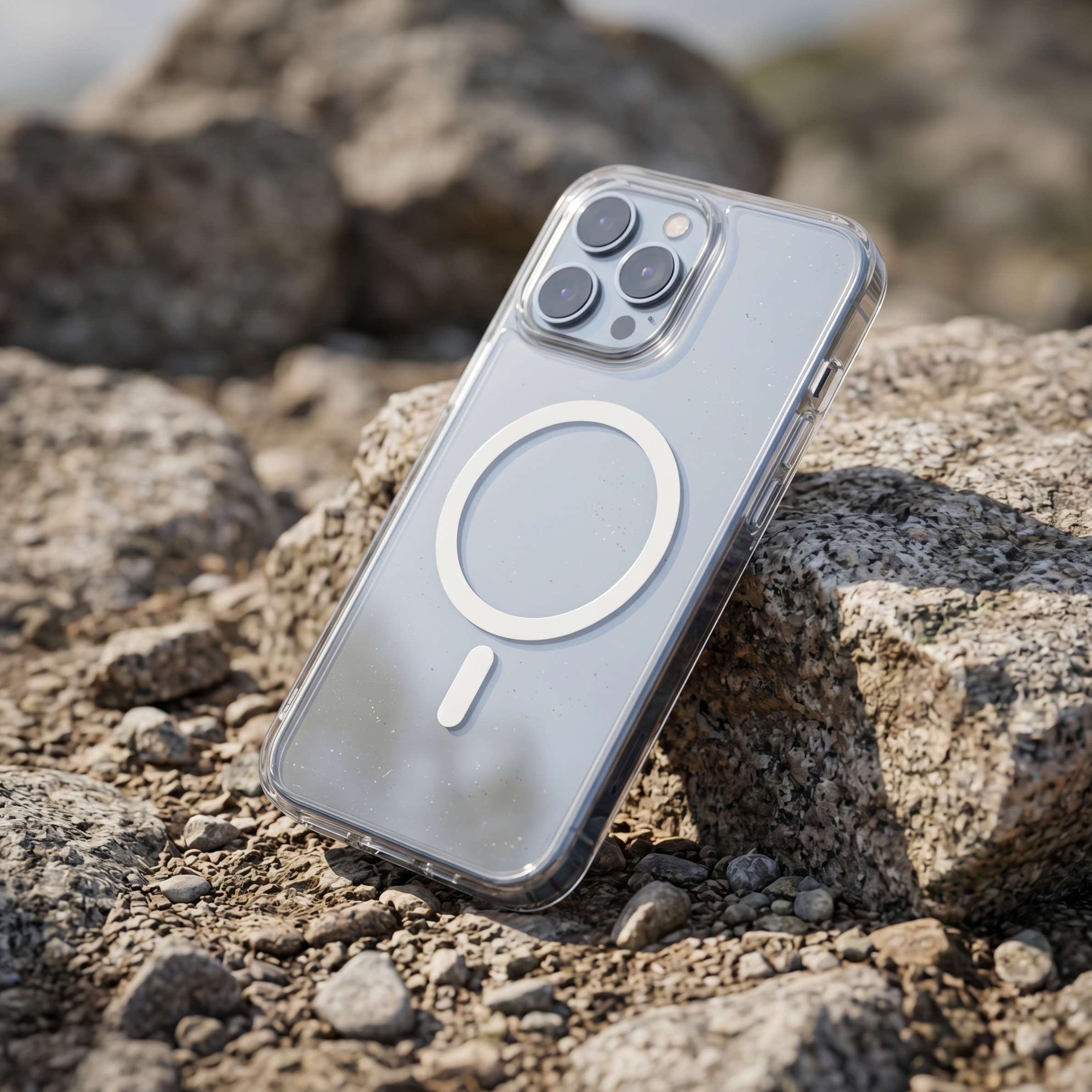 Anti-Yellow Magsafe Clear Case