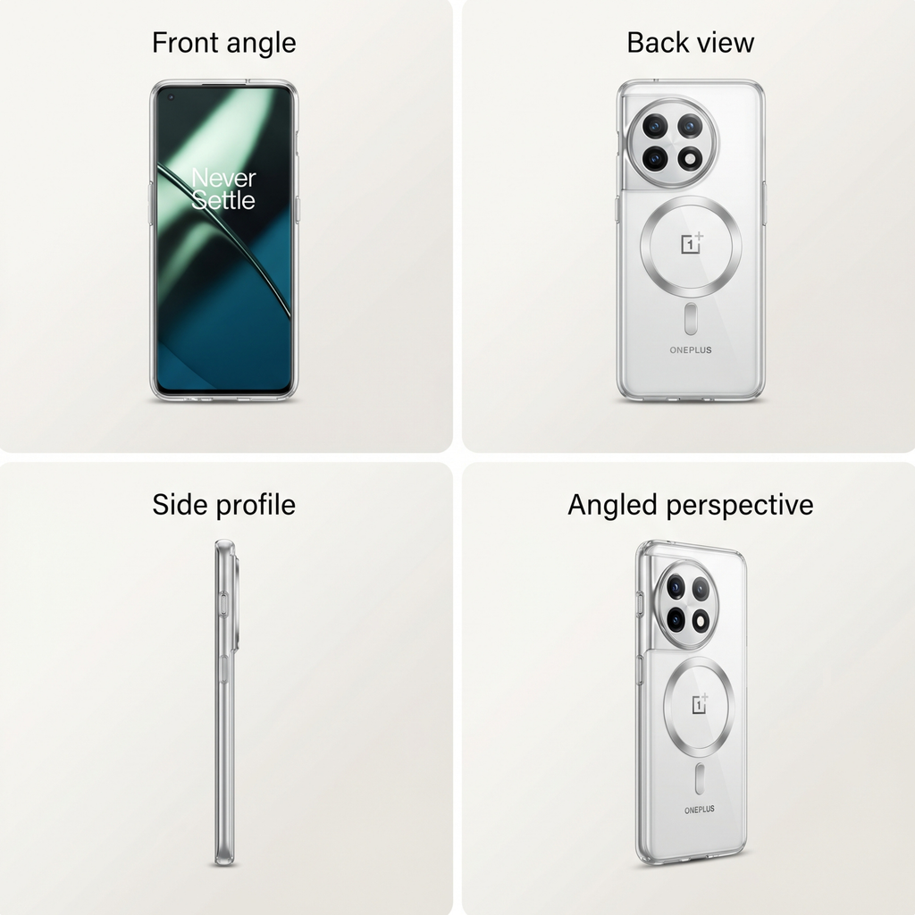 Anti-Yellow Magsafe Clear Case - OnePlus