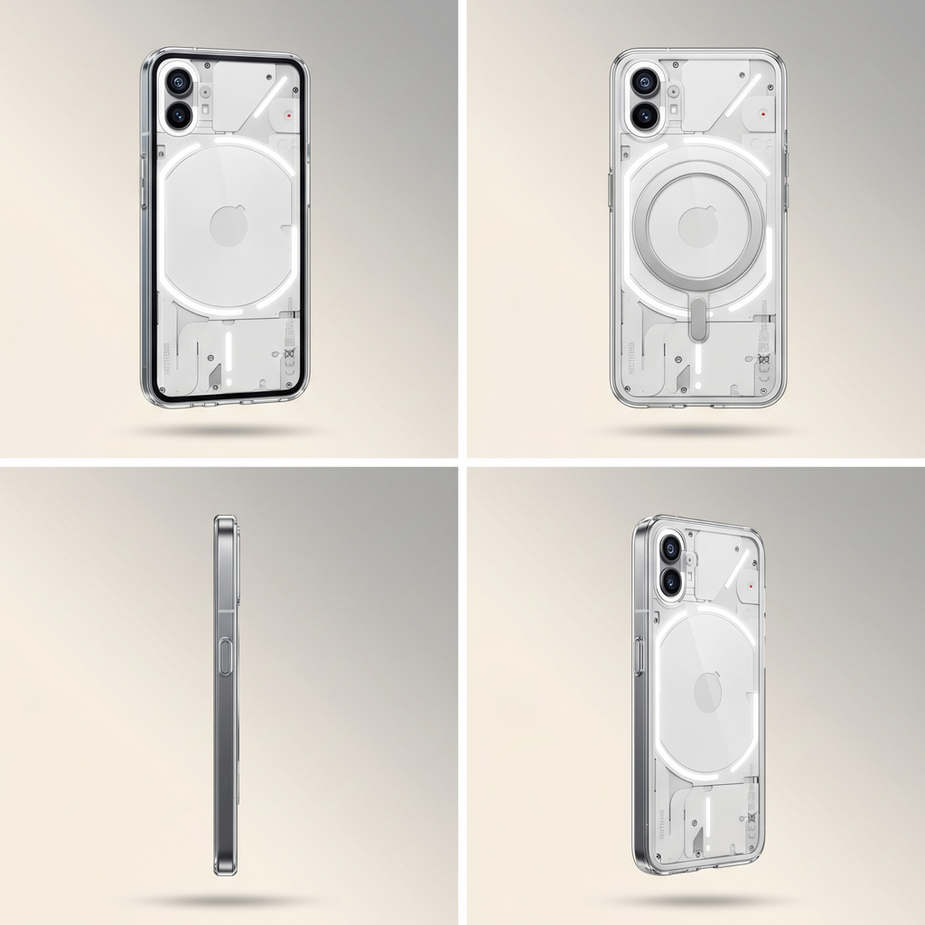 Anti-Yellow Magsafe Clear Case Nothing