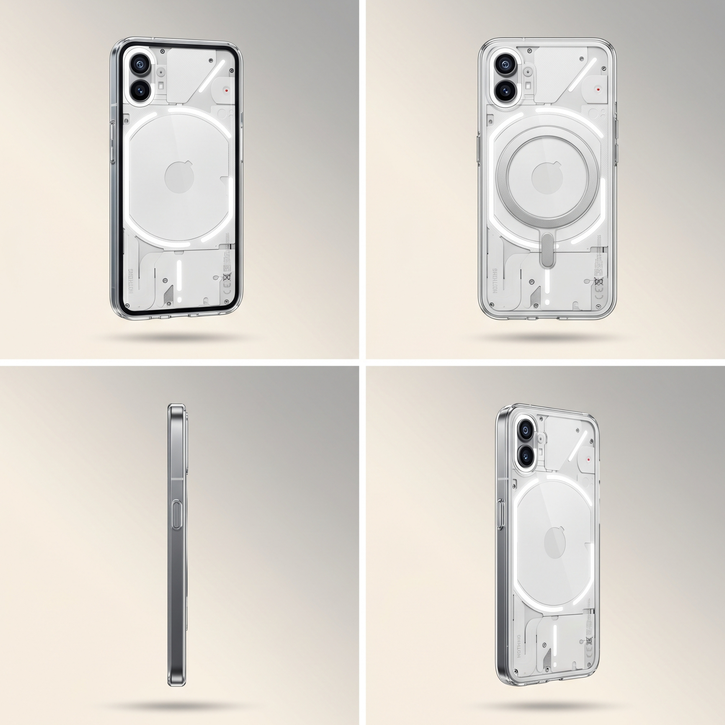 Anti-Yellow Magsafe Clear Case Nothing