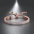 Cut Cubic Zirconia Bracelet