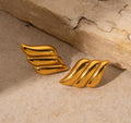 Chunky Gold Anti Tranish Earings