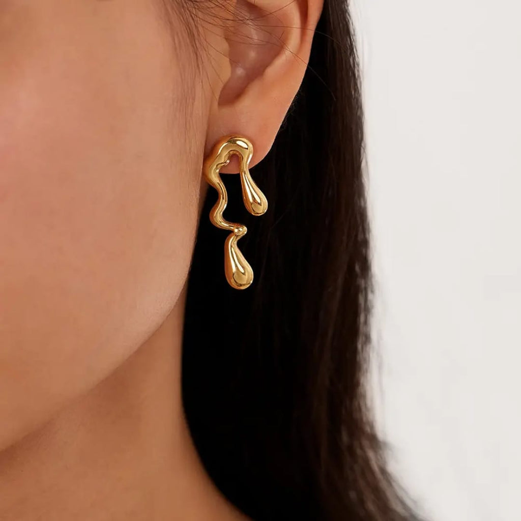 Ablong Anti Tarnish Earings
