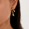 Ablong Anti Tarnish Earings