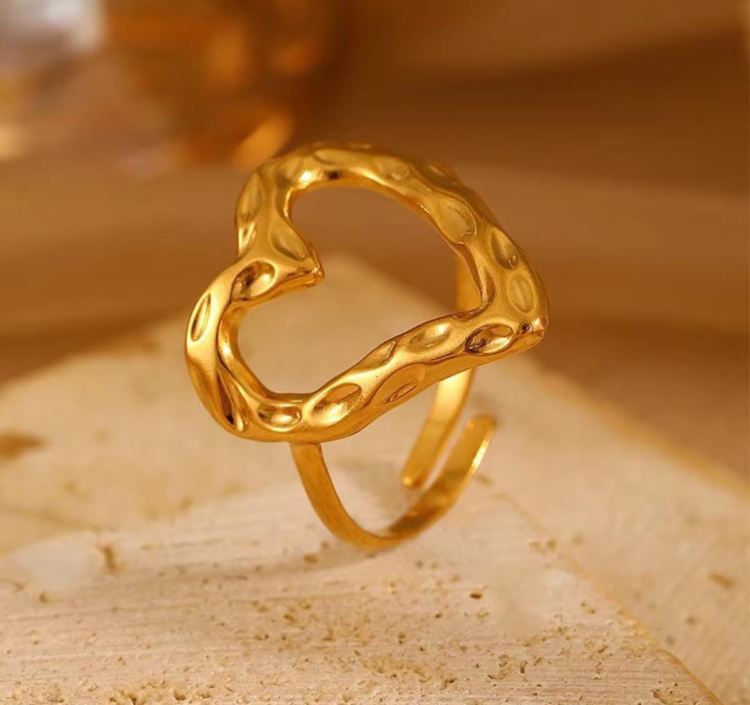 All I Need Heart Anti Tarnish Ring