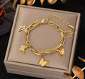 All Butterfly Anti Tarnish Bracelet