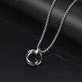 Black Silver Tint Anti Tarnish Necklace