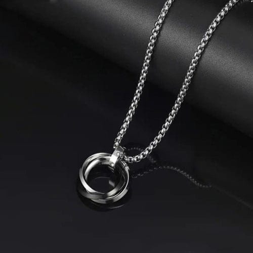 Black Silver Tint Anti Tarnish Necklace