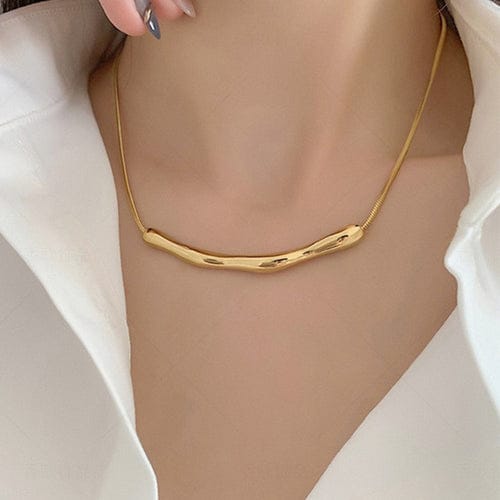 Half Neckline Anti Tarnish Necklace