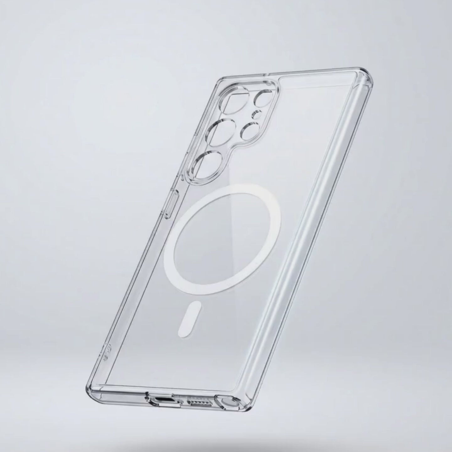 Anti-Yellow Magsafe Clear Case Samsung S Series